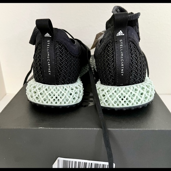 ADIDAS x STELLA MCCARTNEY Limited Edition Alphaedge 4D Printed Sneakers in Black - Picture 10 of 12